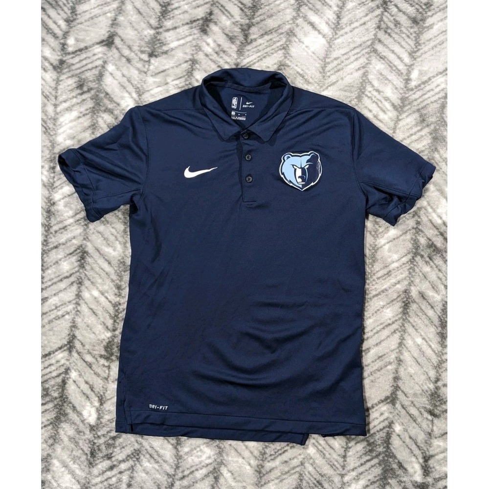 Nike X Memphis Grizzlies NBA Authentics Basketball Dri-Fit Polo Women's Medium